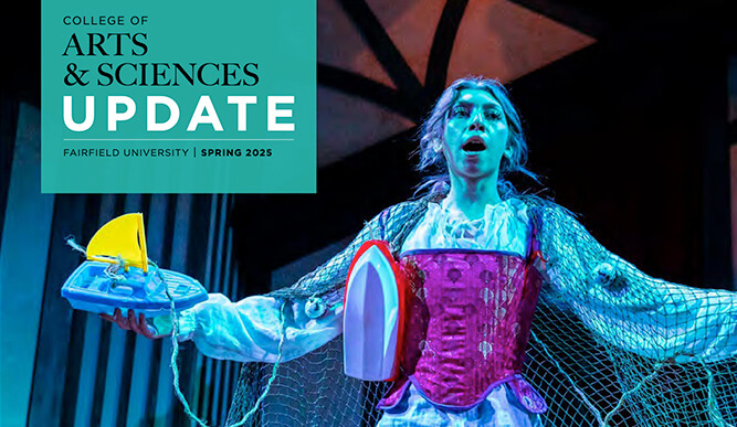 Cover of the College of Arts and Sciences Update.